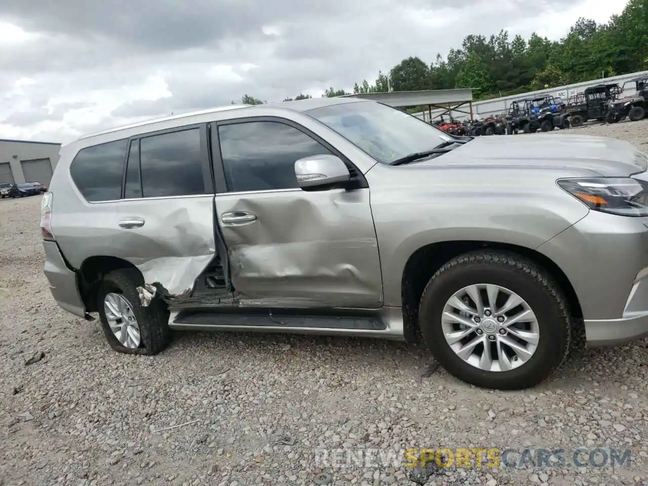 9 Photograph of a damaged car JTJAM7BX2M5279095 LEXUS GX 2021