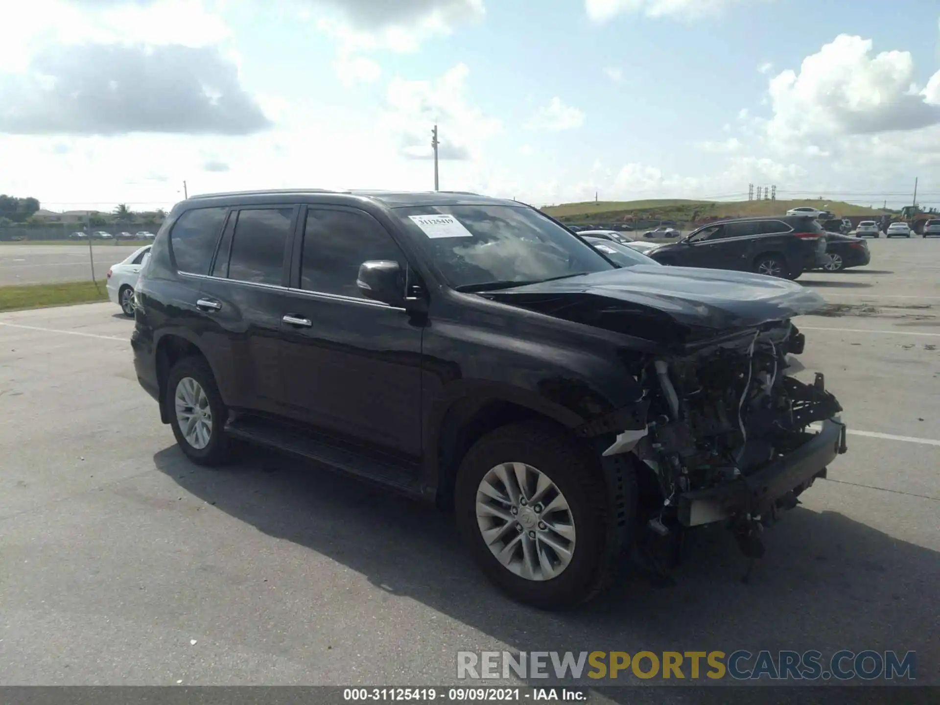 1 Photograph of a damaged car JTJAM7BX2M5285771 LEXUS GX 2021