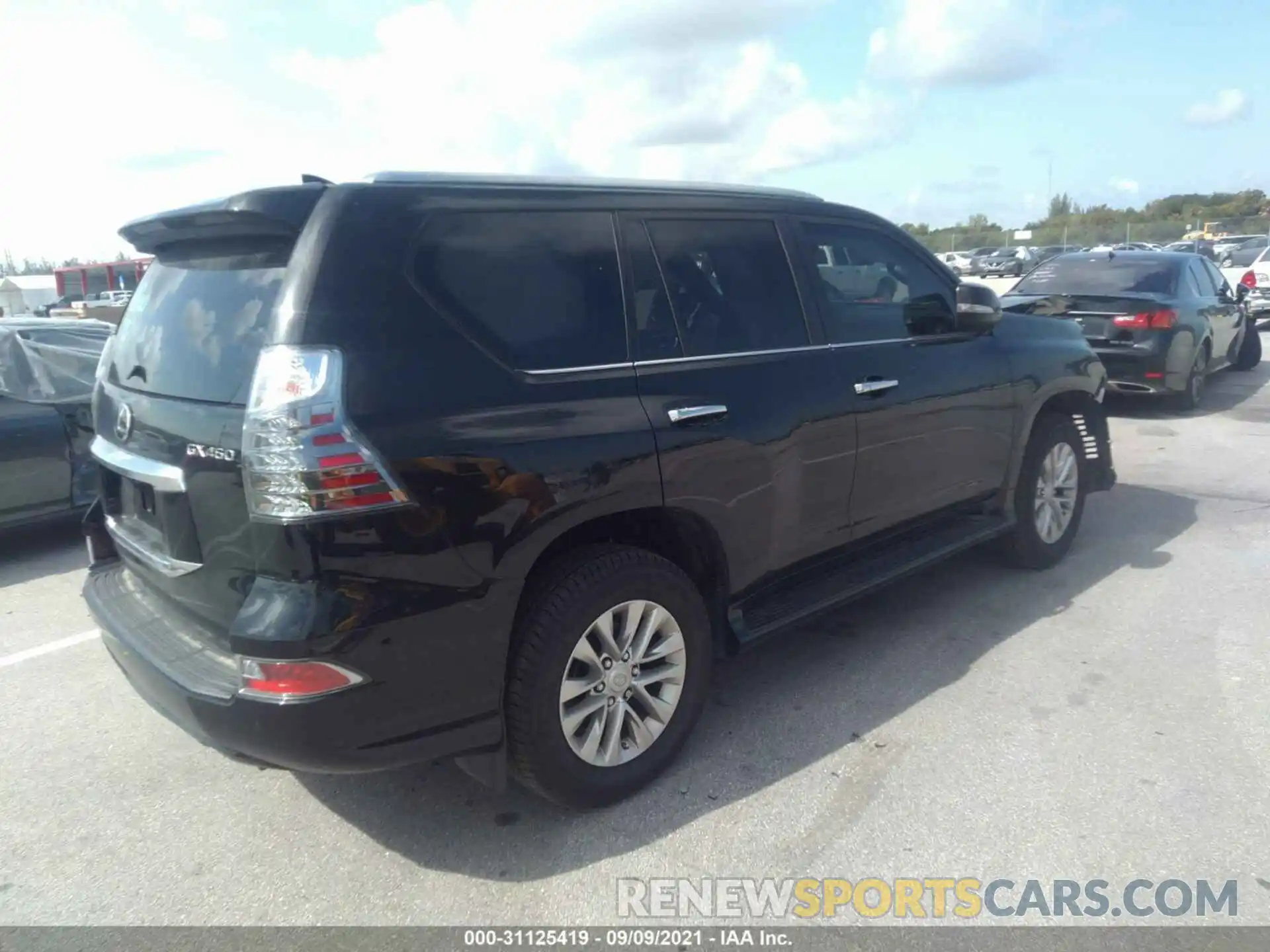 4 Фотография поврежденного автомобиля JTJAM7BX2M5285771 LEXUS GX 2021