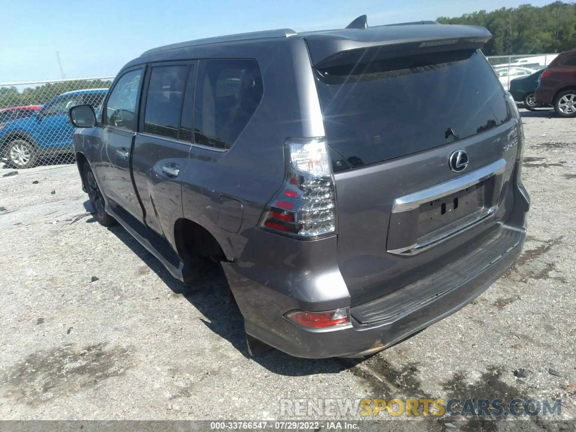 6 Фотография поврежденного автомобиля JTJAM7BX2M5290792 LEXUS GX 2021