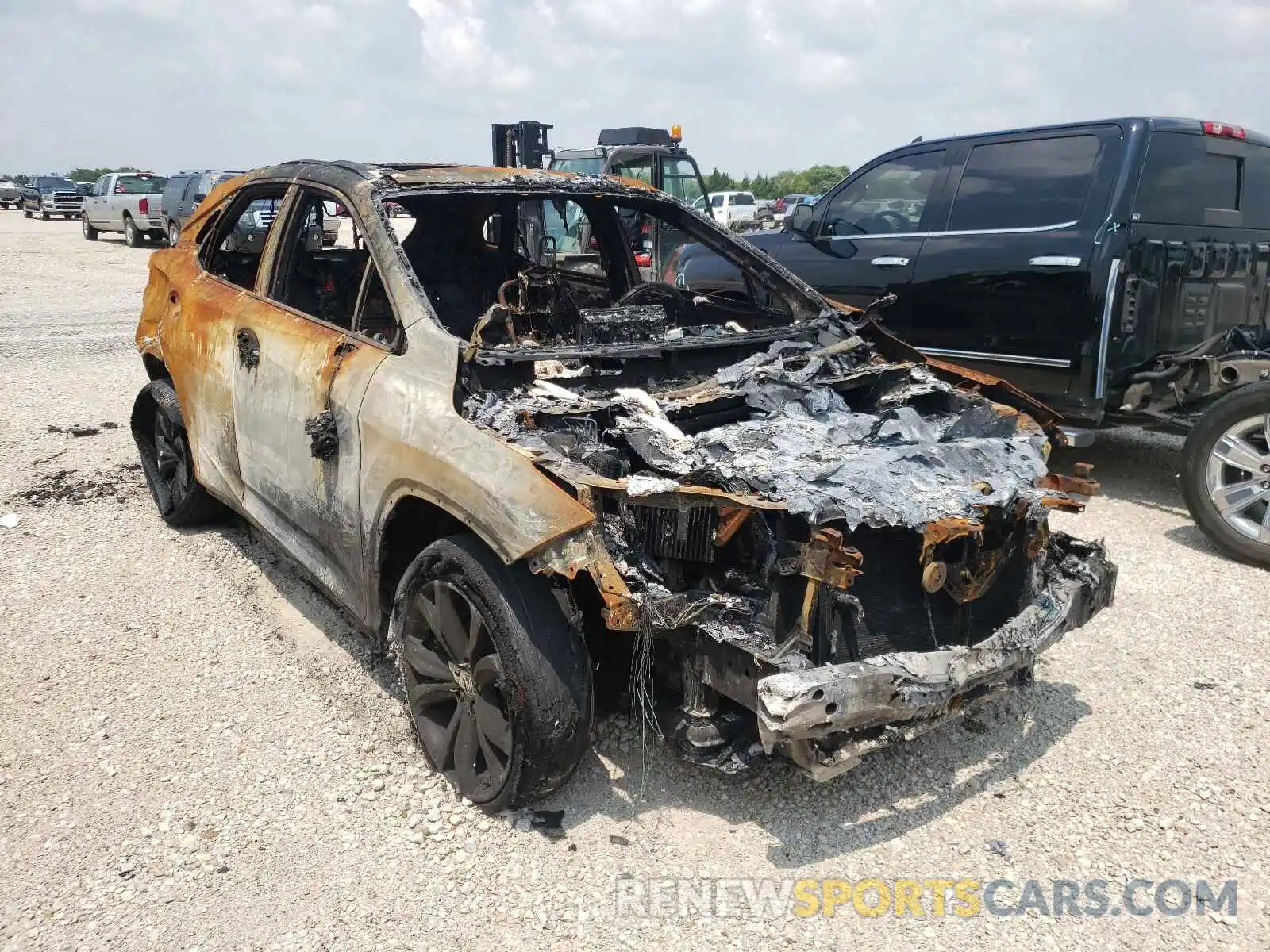 1 Photograph of a damaged car JTJAM7BX2M5292316 LEXUS GX 2021