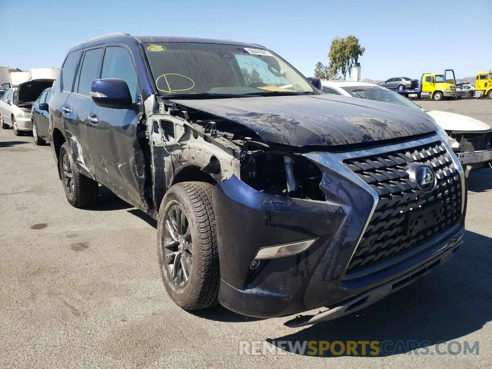 1 Photograph of a damaged car JTJAM7BX2M5293112 LEXUS GX 2021