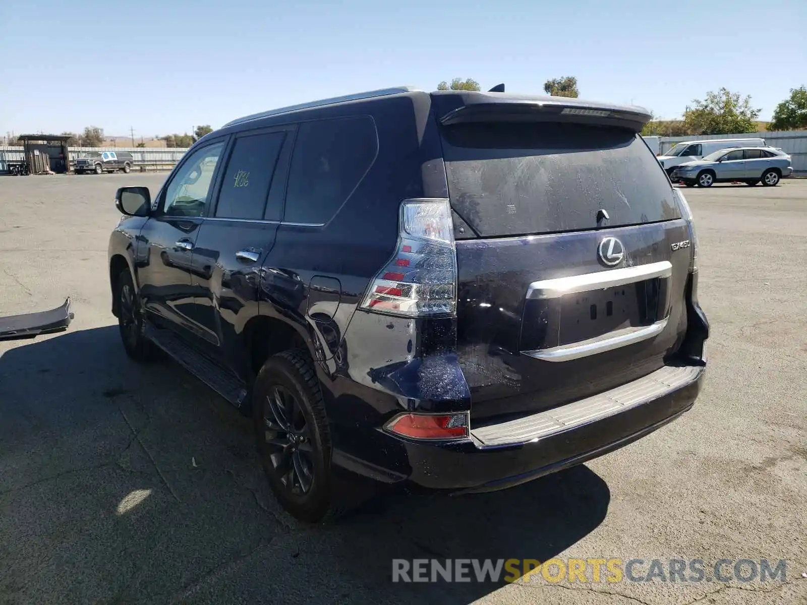 3 Photograph of a damaged car JTJAM7BX2M5293112 LEXUS GX 2021