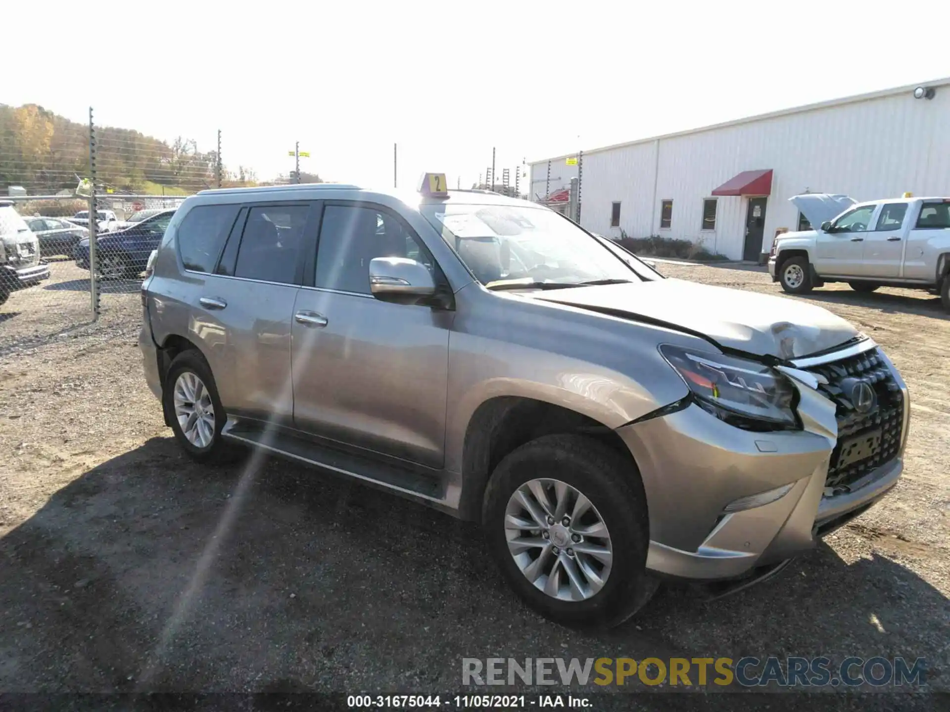 1 Photograph of a damaged car JTJAM7BX2M5299993 LEXUS GX 2021