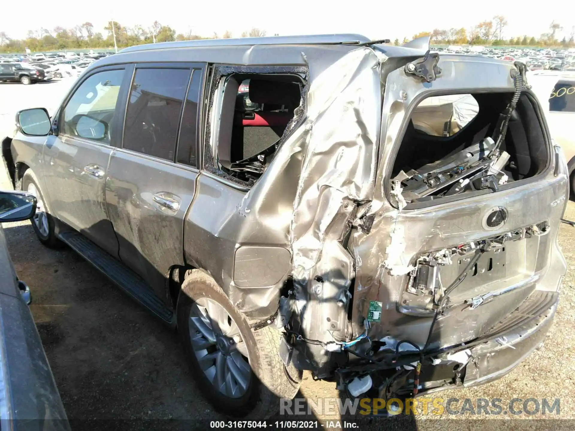 3 Photograph of a damaged car JTJAM7BX2M5299993 LEXUS GX 2021