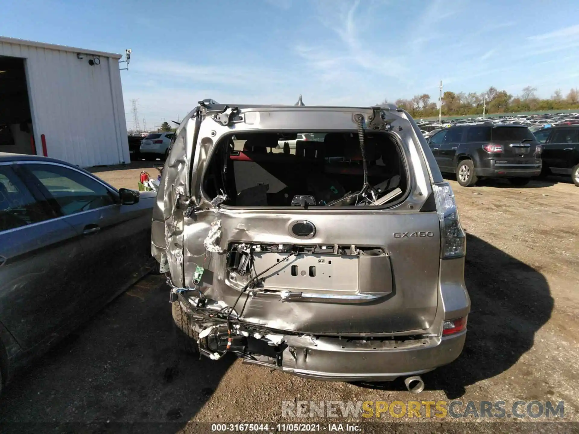 6 Photograph of a damaged car JTJAM7BX2M5299993 LEXUS GX 2021