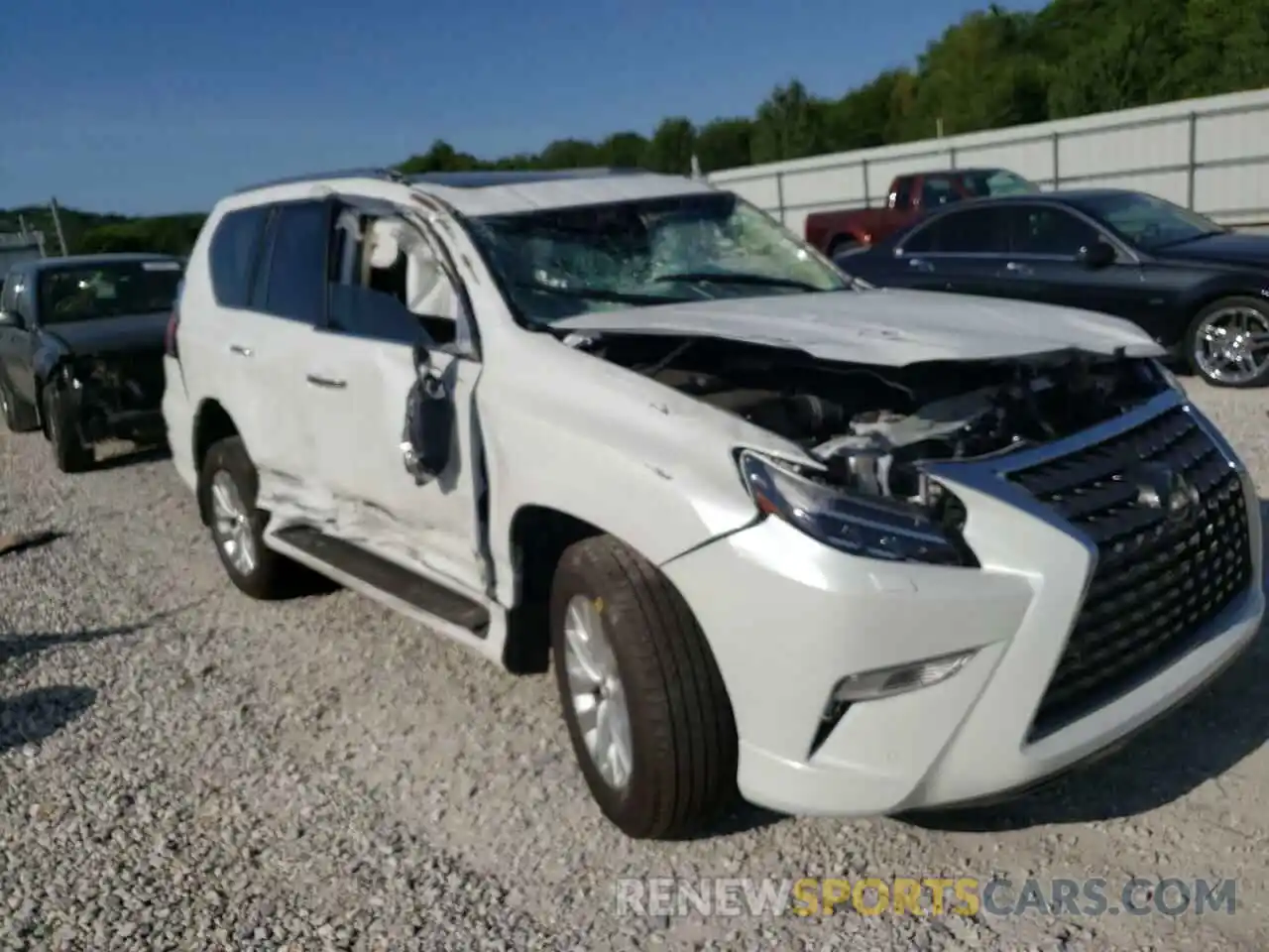 1 Photograph of a damaged car JTJAM7BX2M5300690 LEXUS GX 2021