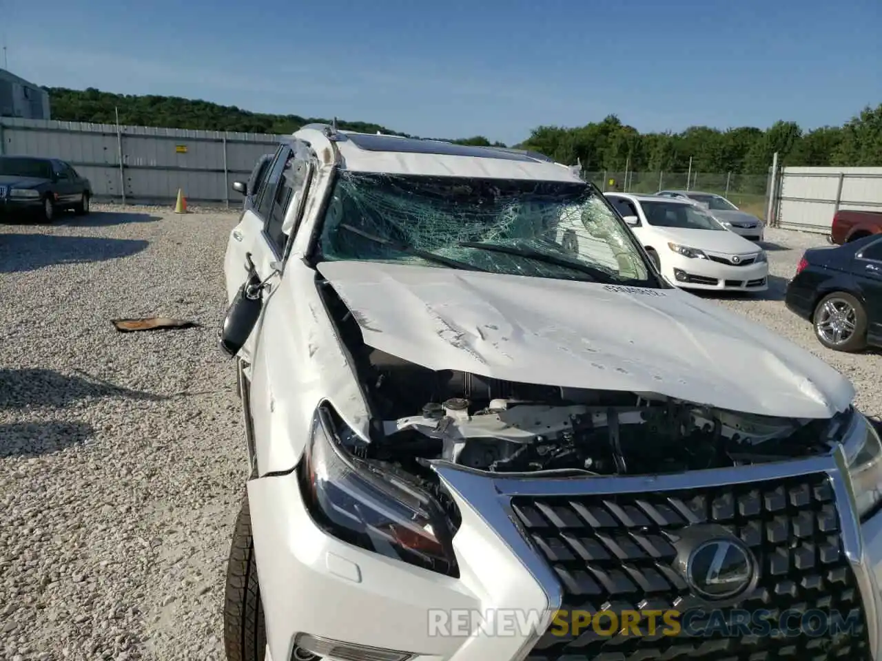 9 Photograph of a damaged car JTJAM7BX2M5300690 LEXUS GX 2021