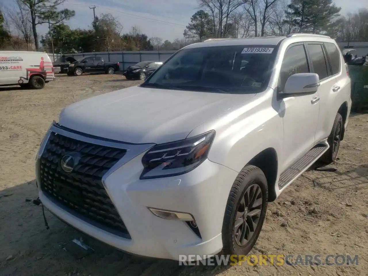 2 Photograph of a damaged car JTJAM7BX2M5300866 LEXUS GX 2021