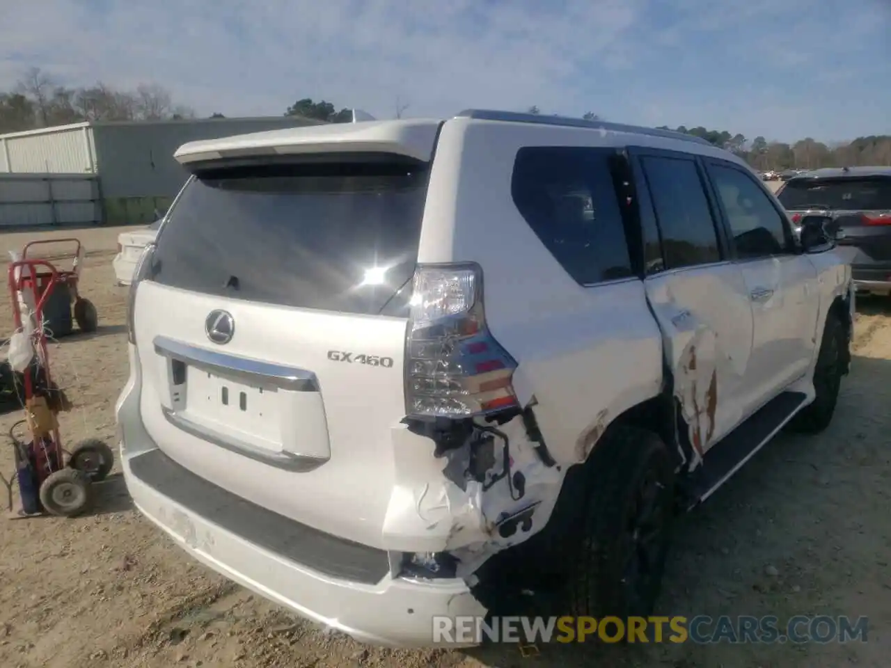 4 Photograph of a damaged car JTJAM7BX2M5300866 LEXUS GX 2021