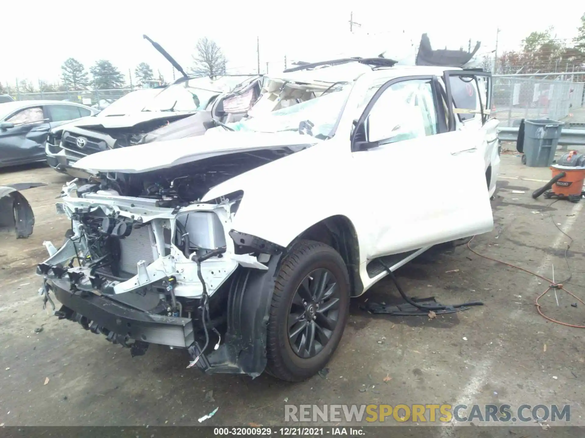 2 Photograph of a damaged car JTJAM7BX2M5303167 LEXUS GX 2021