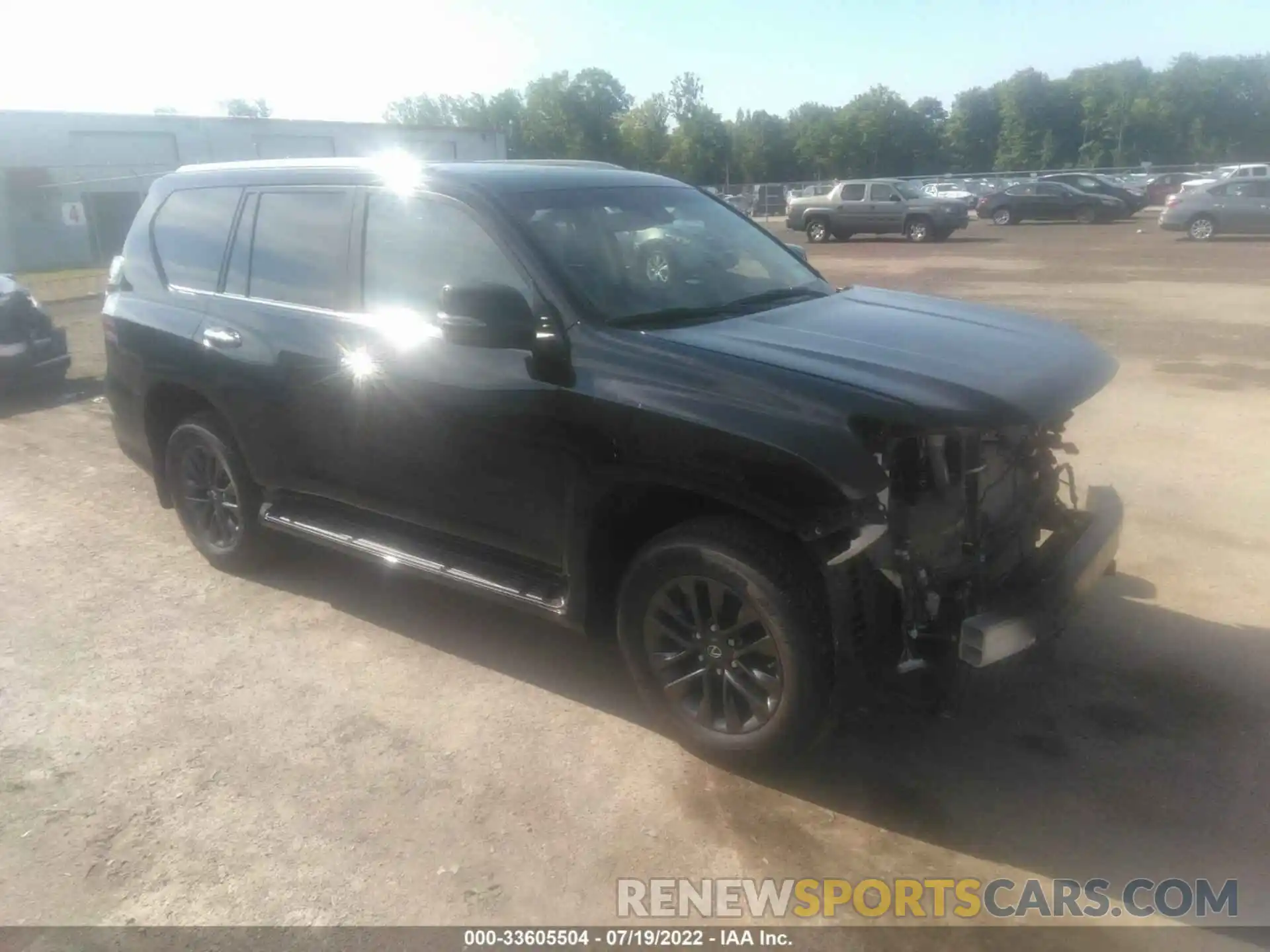 1 Photograph of a damaged car JTJAM7BX3M5270101 LEXUS GX 2021