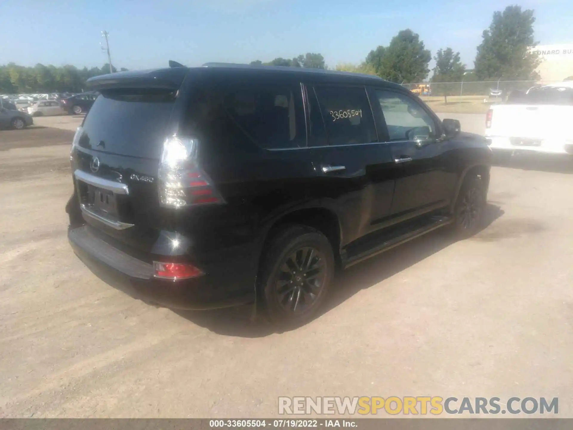 4 Фотография поврежденного автомобиля JTJAM7BX3M5270101 LEXUS GX 2021