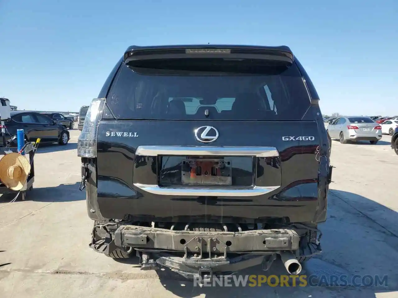 6 Photograph of a damaged car JTJAM7BX3M5281342 LEXUS GX 2021