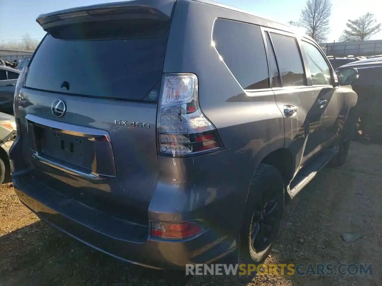 4 Фотография поврежденного автомобиля JTJAM7BX3M5284905 LEXUS GX 2021