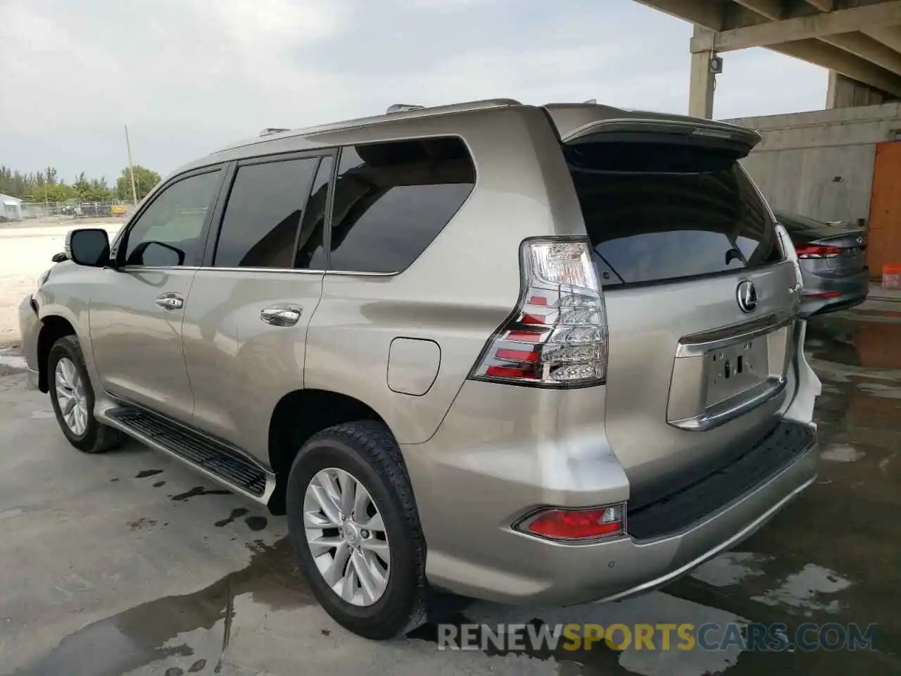 3 Photograph of a damaged car JTJAM7BX3M5286704 LEXUS GX 2021