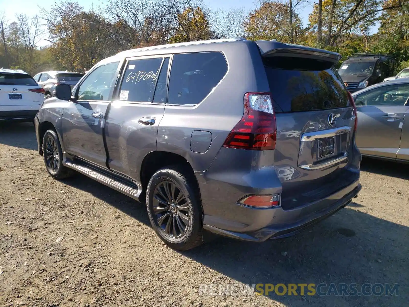 3 Фотография поврежденного автомобиля JTJAM7BX3M5302397 LEXUS GX 2021