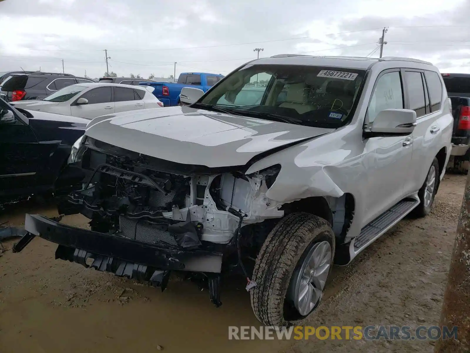 2 Photograph of a damaged car JTJAM7BX4M5269748 LEXUS GX 2021