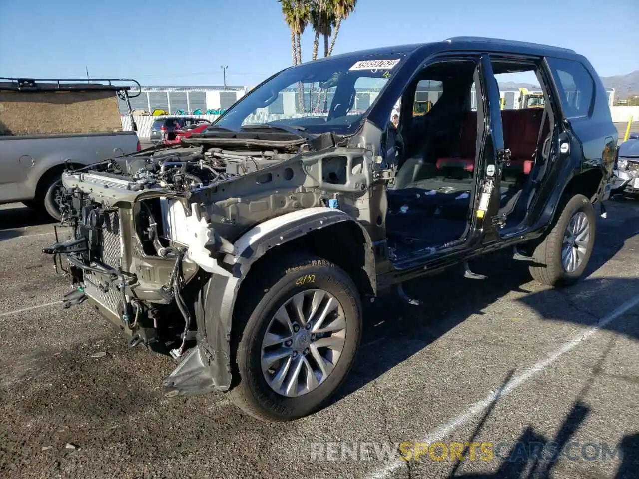 2 Photograph of a damaged car JTJAM7BX4M5270558 LEXUS GX 2021