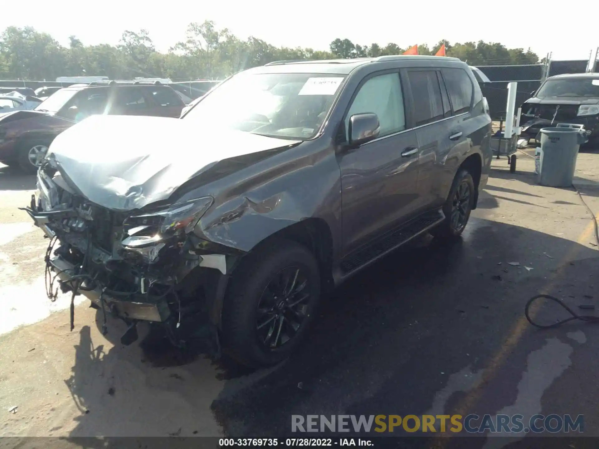 2 Photograph of a damaged car JTJAM7BX4M5274268 LEXUS GX 2021