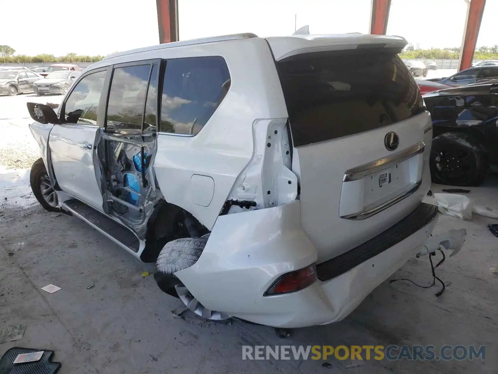 3 Photograph of a damaged car JTJAM7BX4M5275310 LEXUS GX 2021