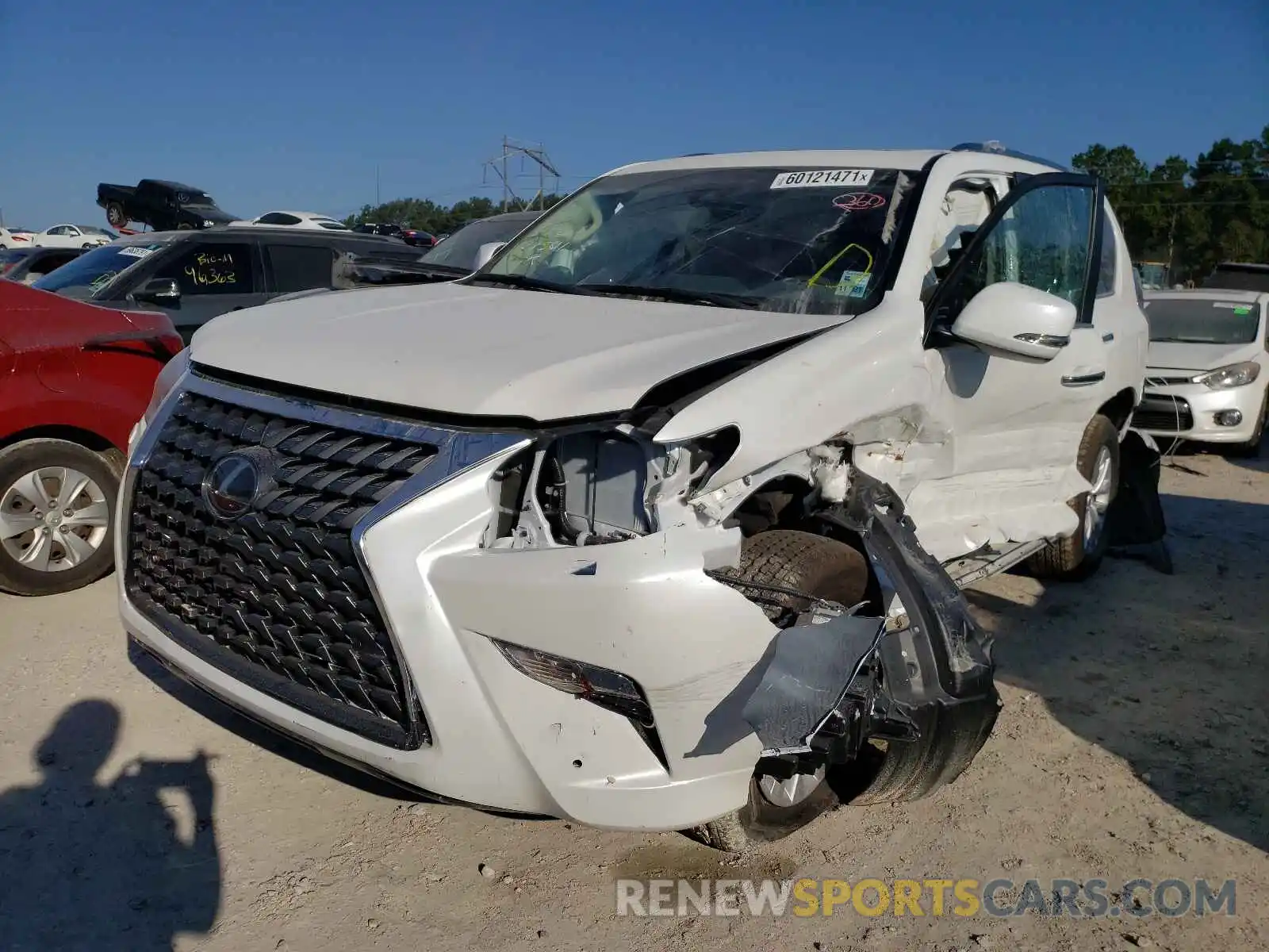 2 Photograph of a damaged car JTJAM7BX4M5275811 LEXUS GX 2021