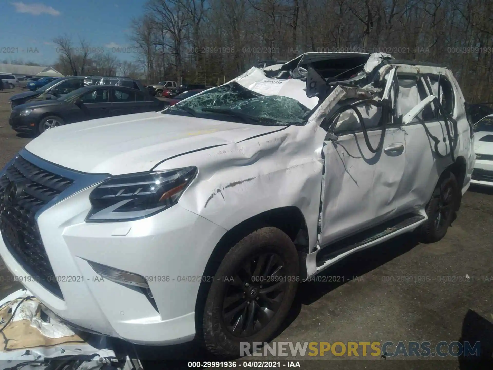 2 Photograph of a damaged car JTJAM7BX4M5282029 LEXUS GX 2021