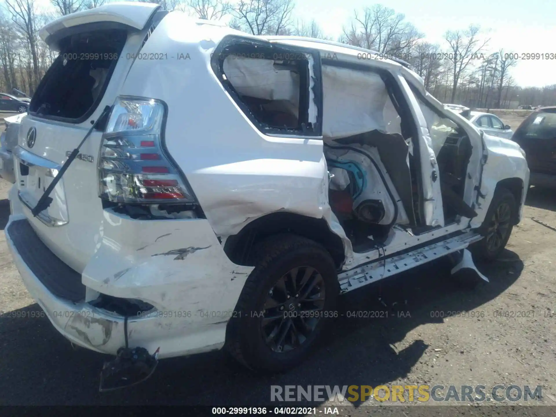 4 Photograph of a damaged car JTJAM7BX4M5282029 LEXUS GX 2021