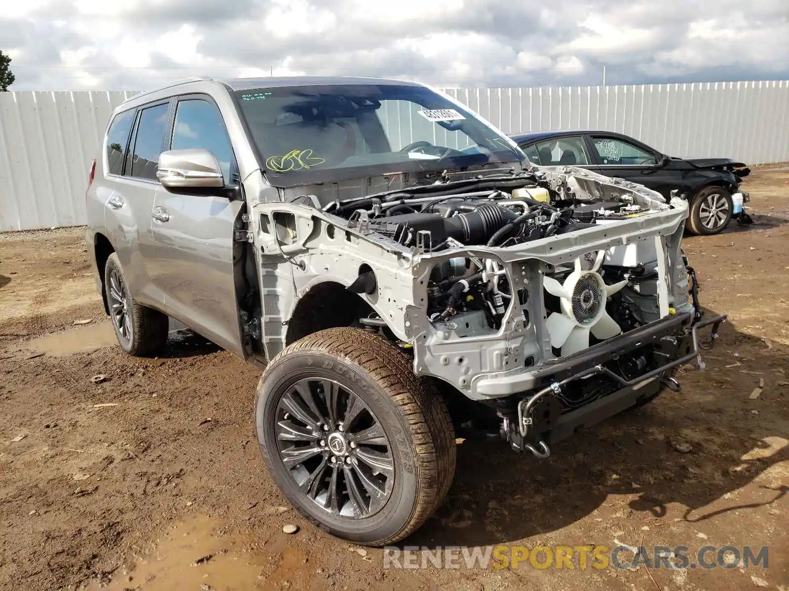 1 Photograph of a damaged car JTJAM7BX4M5286209 LEXUS GX 2021