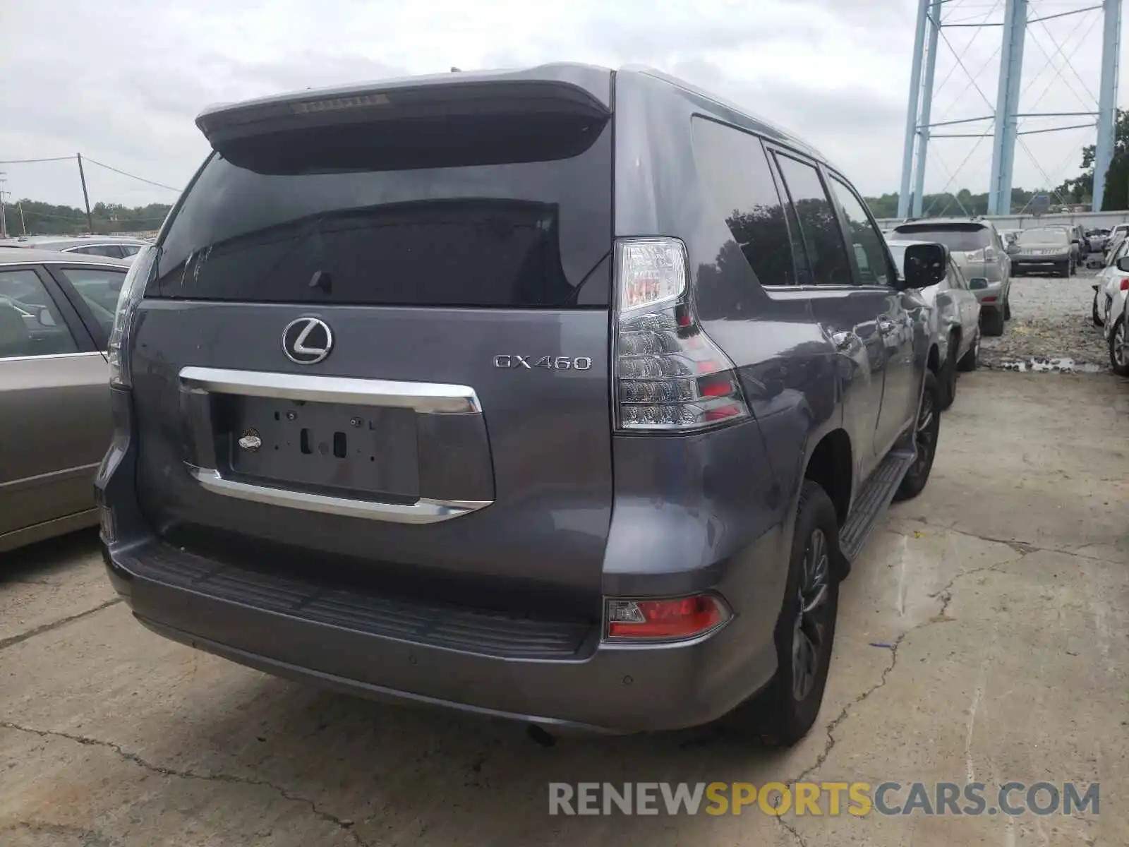 4 Фотография поврежденного автомобиля JTJAM7BX4M5291068 LEXUS GX 2021