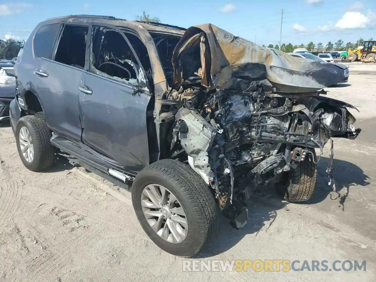 1 Photograph of a damaged car JTJAM7BX4M5291152 LEXUS GX 2021