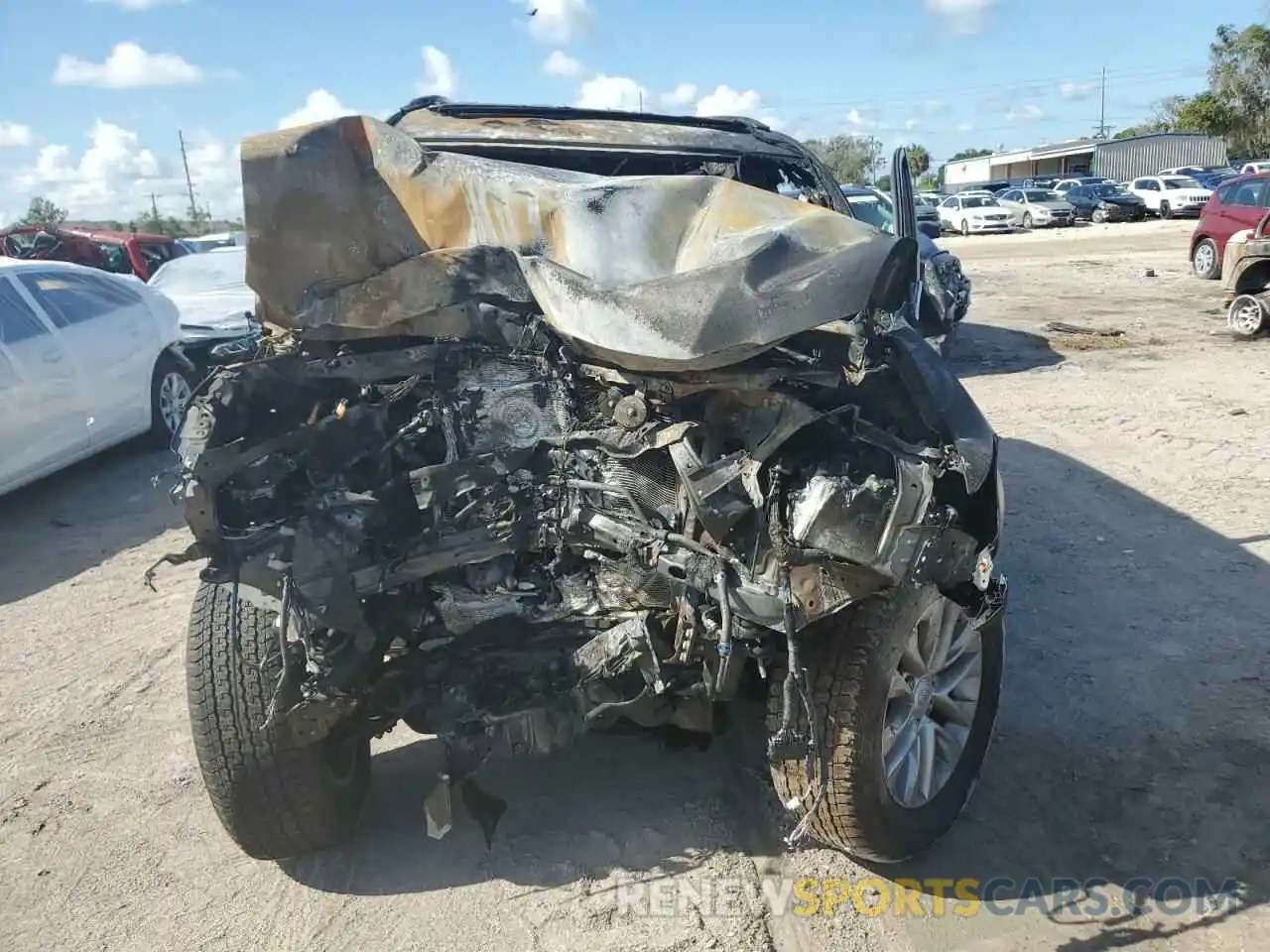 9 Photograph of a damaged car JTJAM7BX4M5291152 LEXUS GX 2021