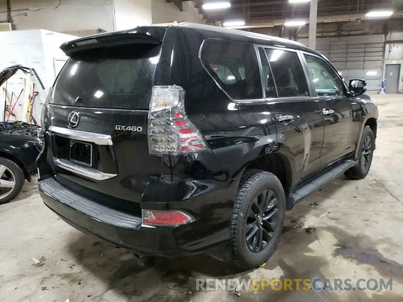 4 Фотография поврежденного автомобиля JTJAM7BX4M5295833 LEXUS GX 2021