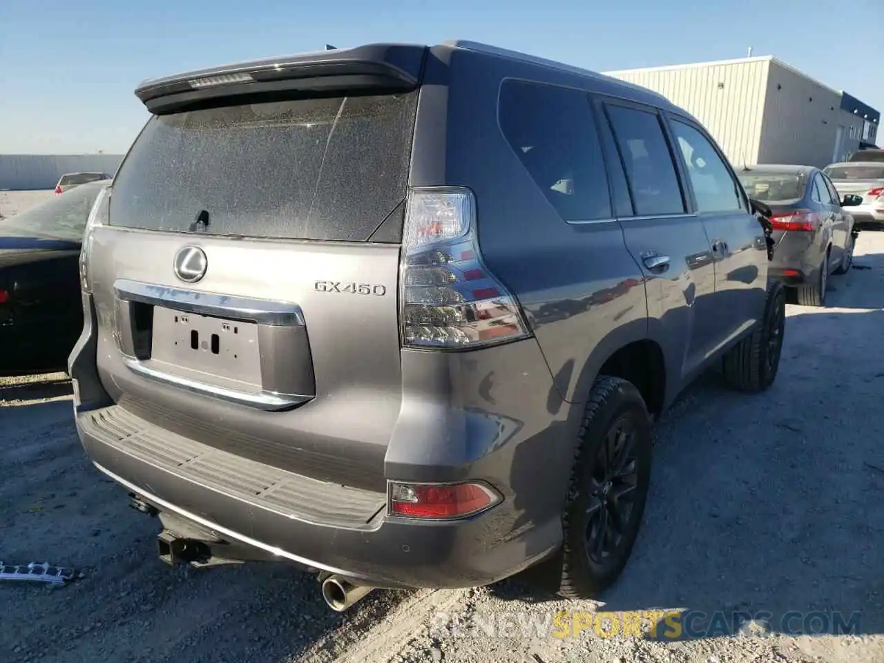 4 Фотография поврежденного автомобиля JTJAM7BX4M5296951 LEXUS GX 2021