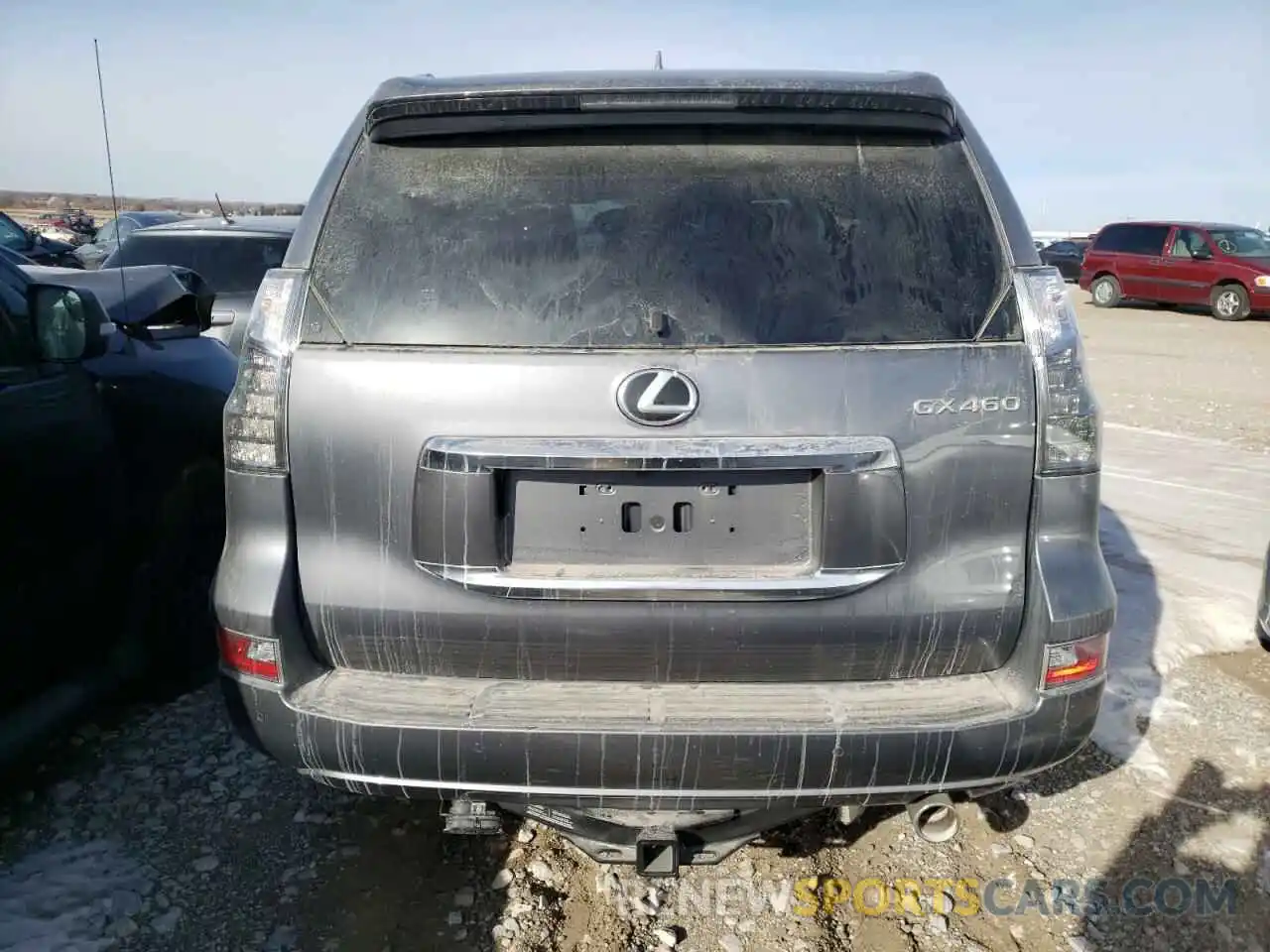 6 Фотография поврежденного автомобиля JTJAM7BX4M5296951 LEXUS GX 2021