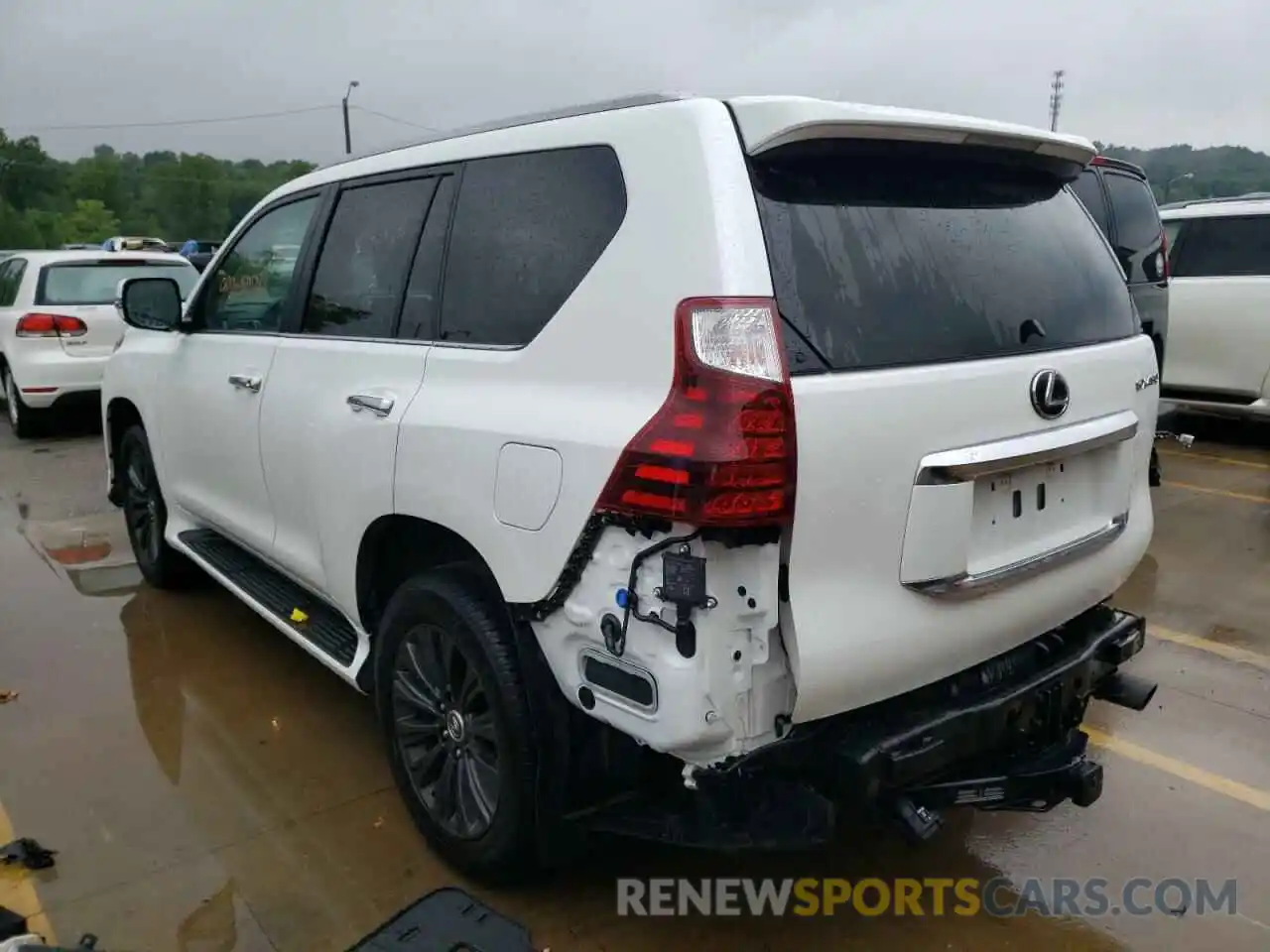 3 Photograph of a damaged car JTJAM7BX4M5303560 LEXUS GX 2021