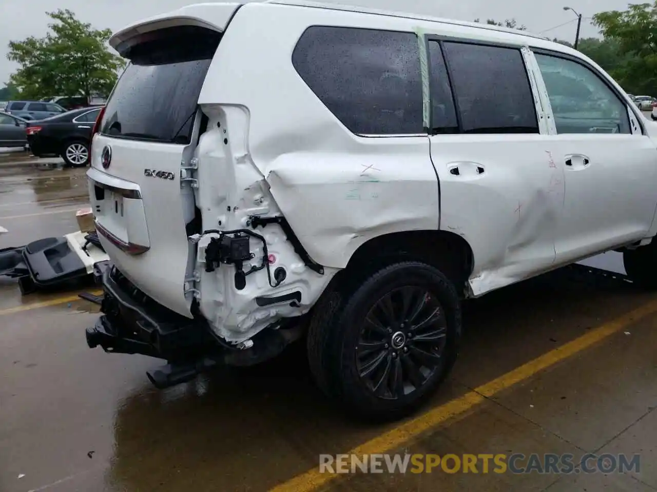 9 Photograph of a damaged car JTJAM7BX4M5303560 LEXUS GX 2021