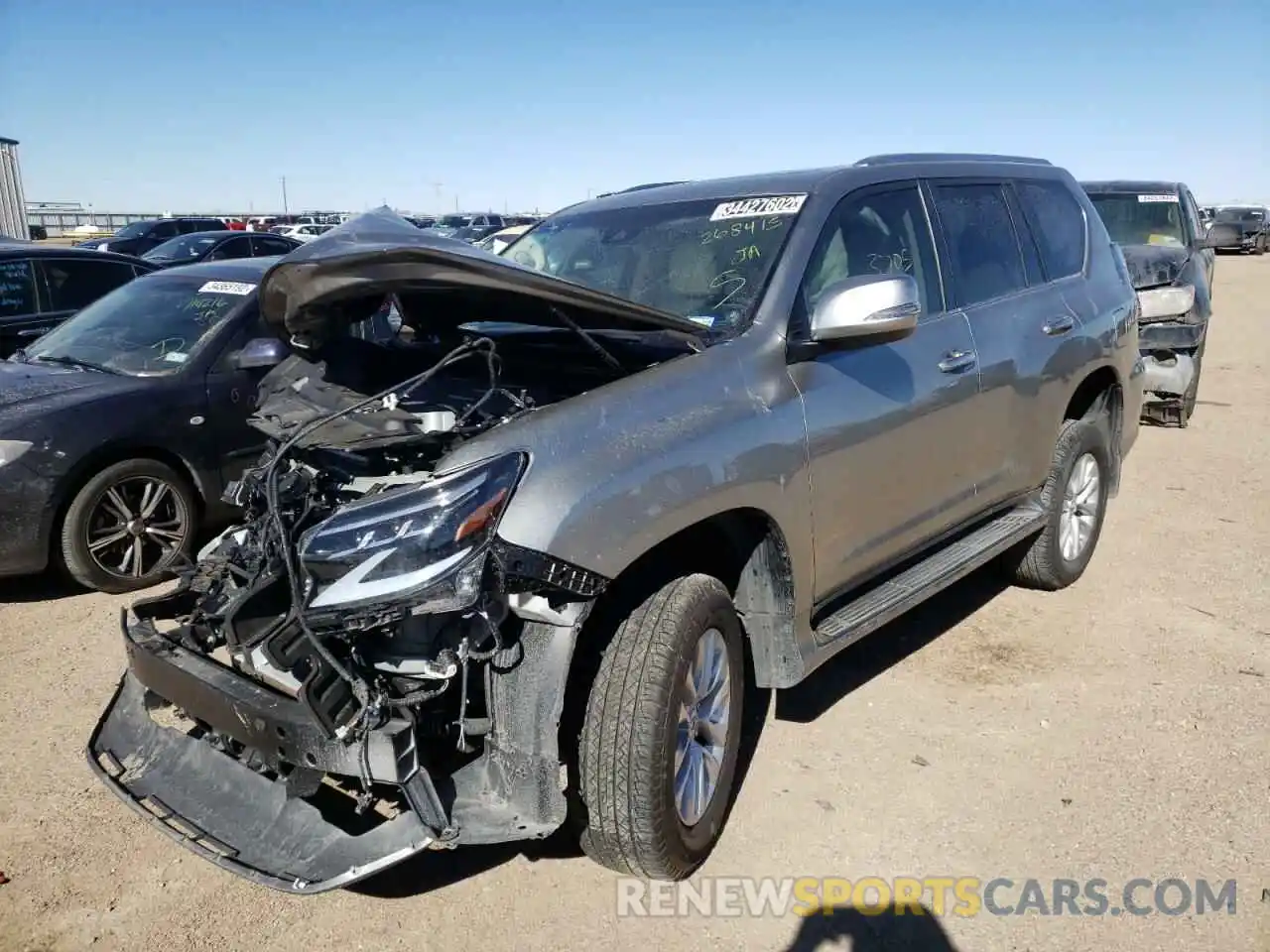 2 Photograph of a damaged car JTJAM7BX5M5268415 LEXUS GX 2021