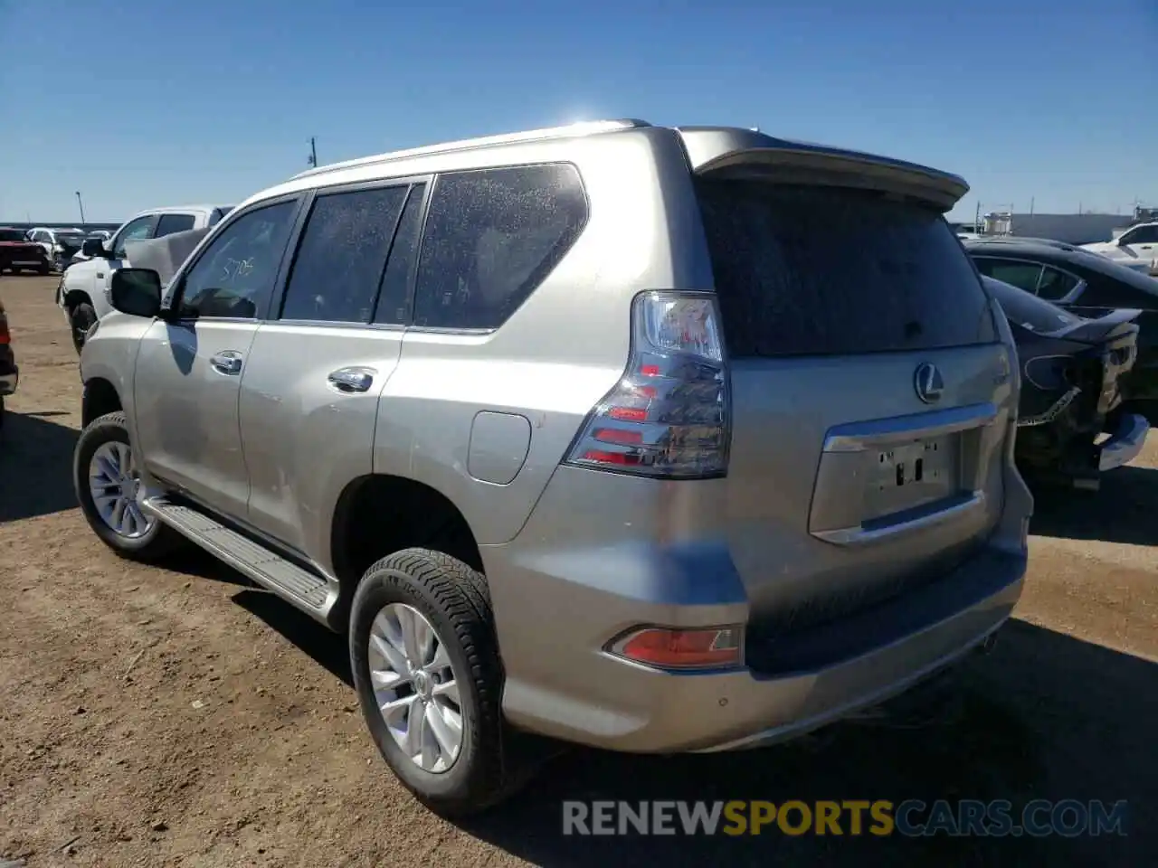 3 Photograph of a damaged car JTJAM7BX5M5268415 LEXUS GX 2021