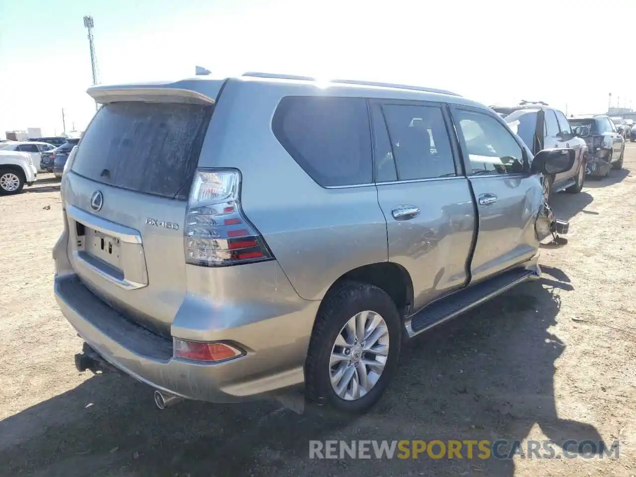 4 Фотография поврежденного автомобиля JTJAM7BX5M5268415 LEXUS GX 2021