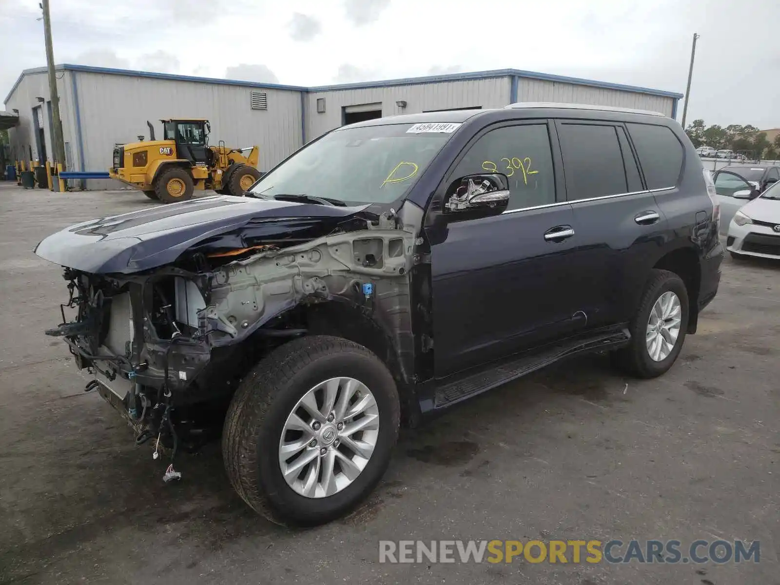 2 Photograph of a damaged car JTJAM7BX5M5272254 LEXUS GX 2021