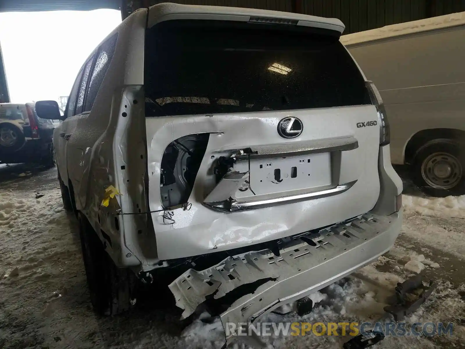 3 Фотография поврежденного автомобиля JTJAM7BX5M5273050 LEXUS GX 2021