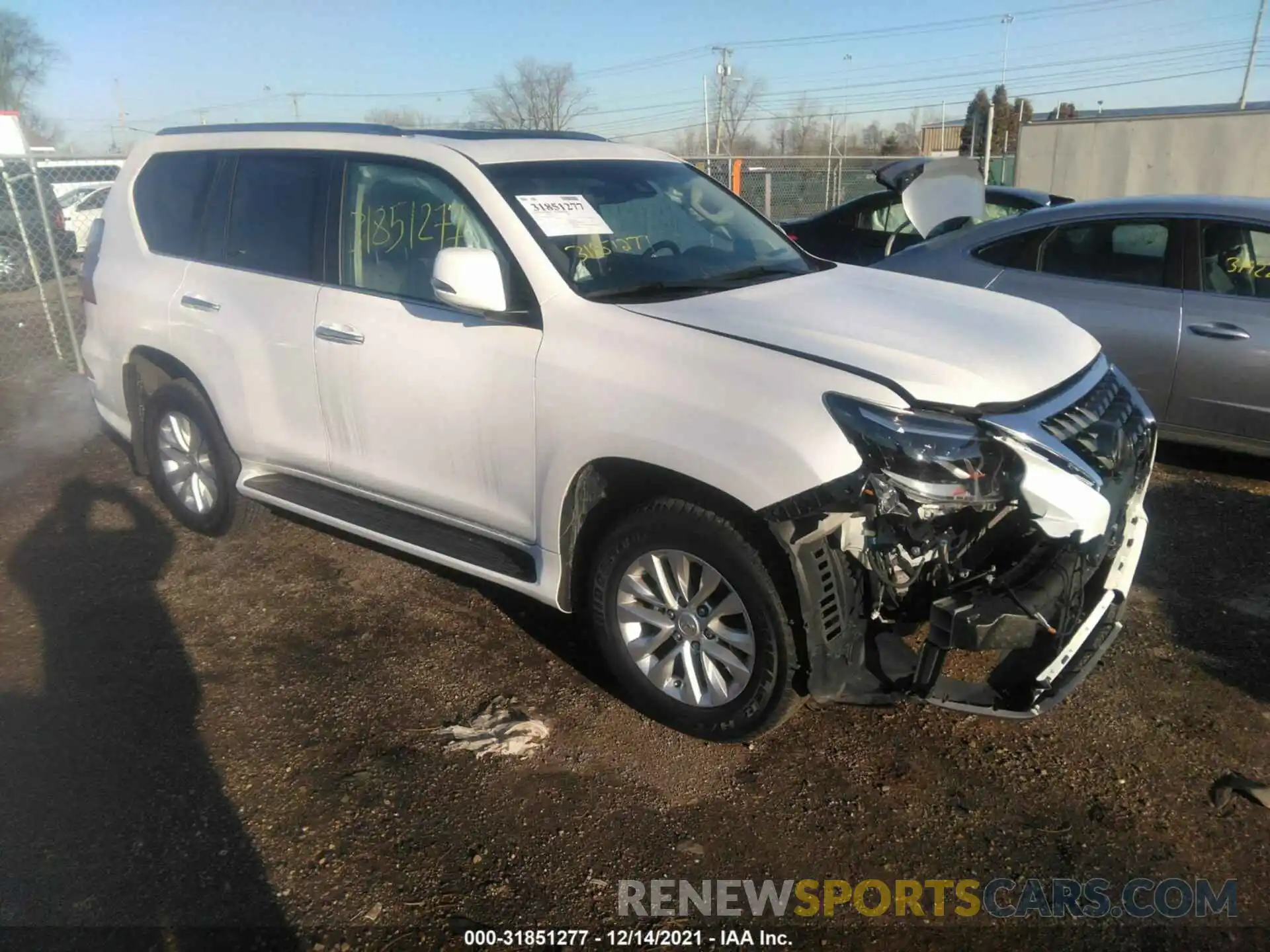 1 Photograph of a damaged car JTJAM7BX5M5273596 LEXUS GX 2021