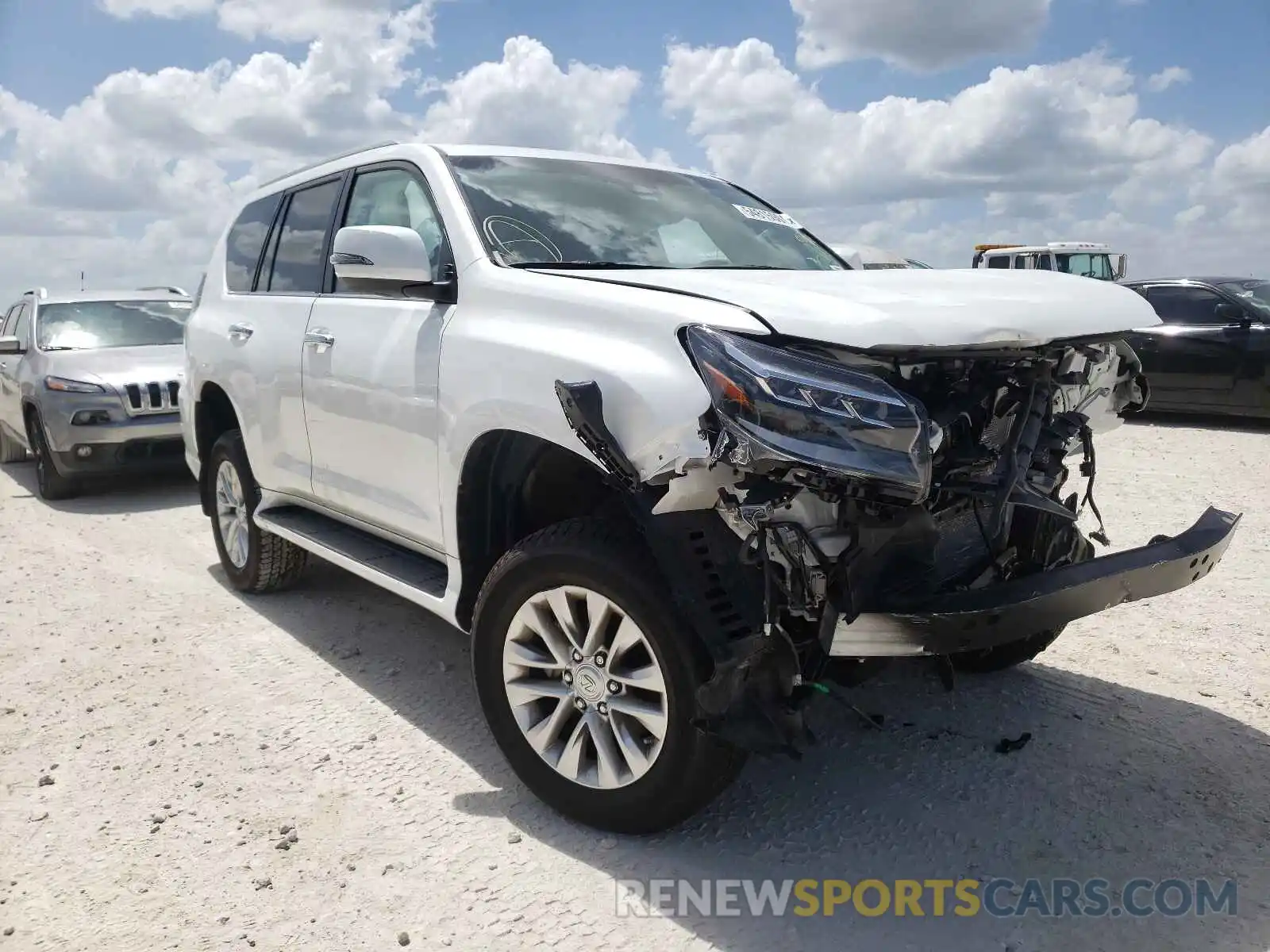 1 Photograph of a damaged car JTJAM7BX5M5276546 LEXUS GX 2021