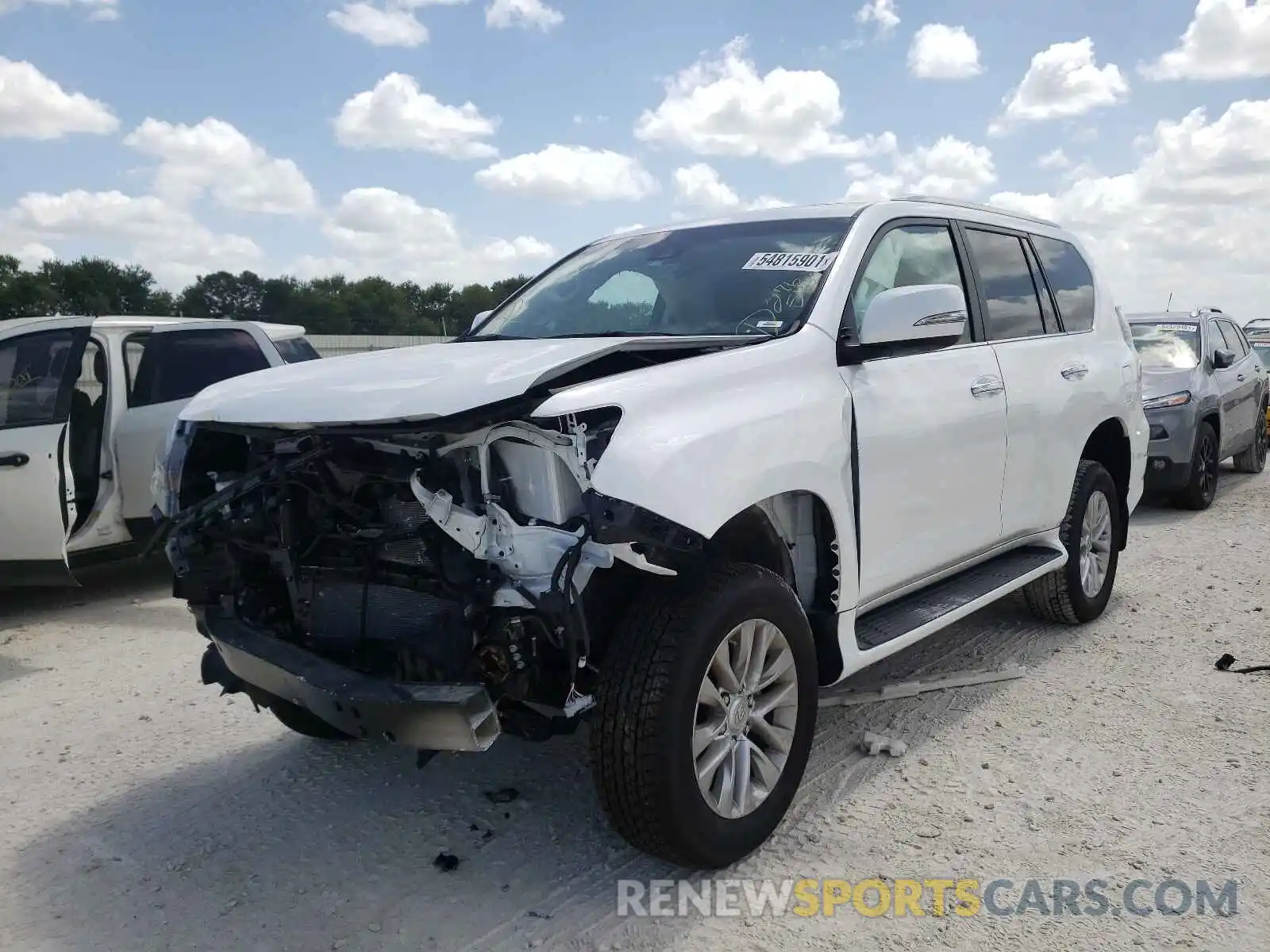 2 Photograph of a damaged car JTJAM7BX5M5276546 LEXUS GX 2021