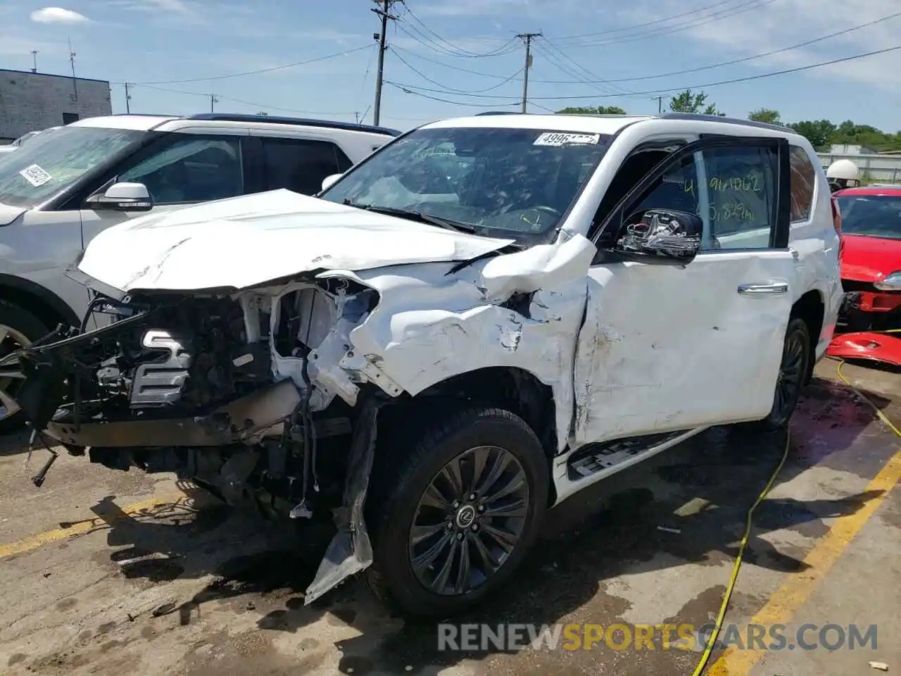 2 Photograph of a damaged car JTJAM7BX5M5278037 LEXUS GX 2021