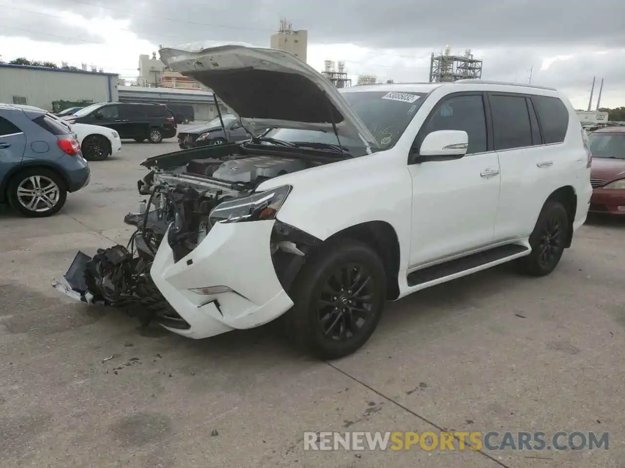 2 Photograph of a damaged car JTJAM7BX5M5283416 LEXUS GX 2021