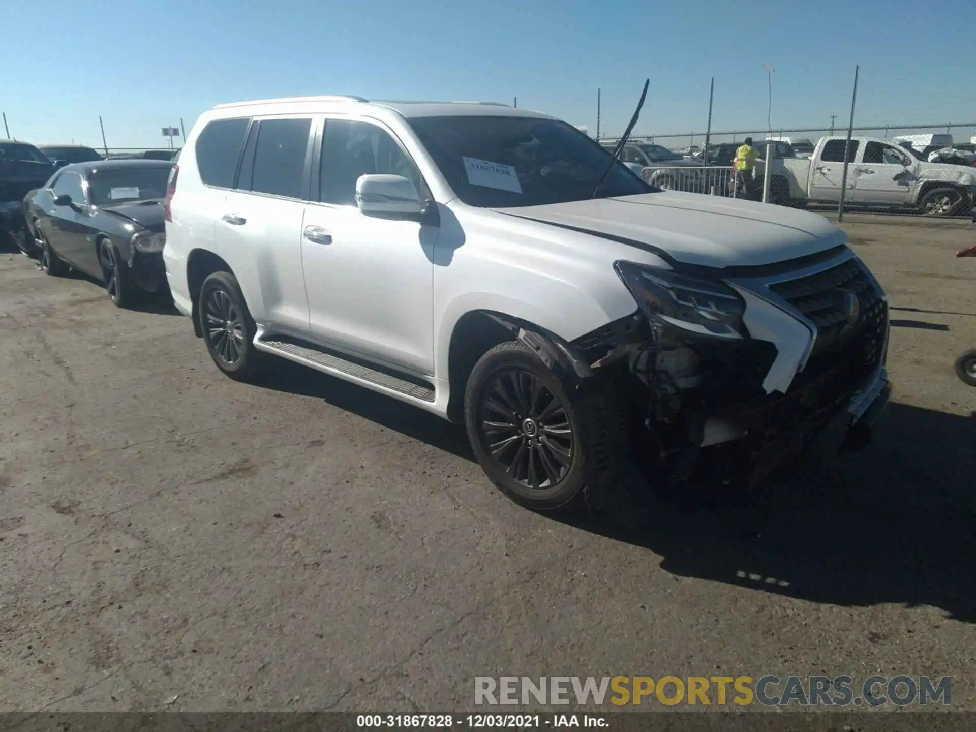 1 Photograph of a damaged car JTJAM7BX5M5289426 LEXUS GX 2021