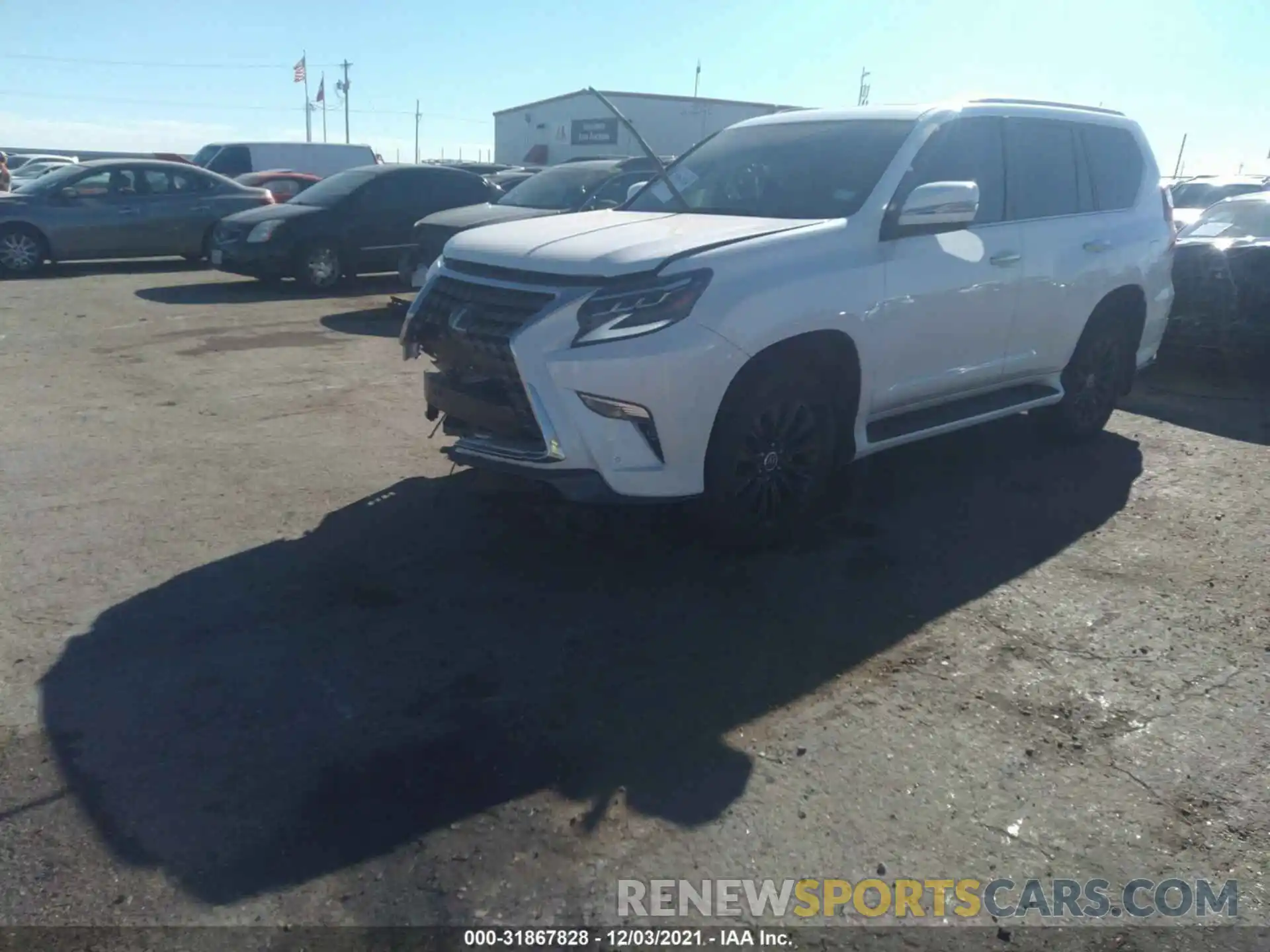 2 Photograph of a damaged car JTJAM7BX5M5289426 LEXUS GX 2021