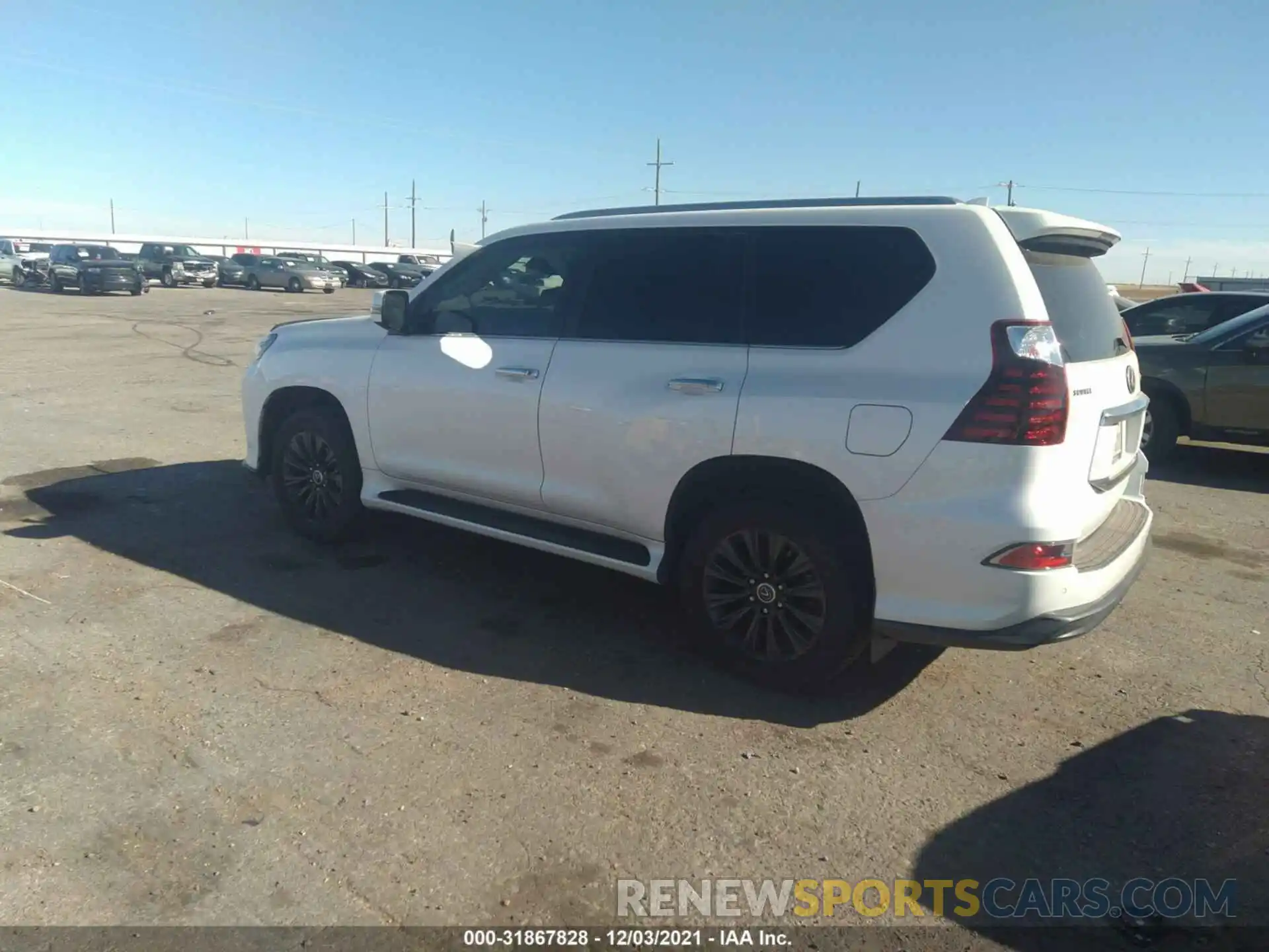 3 Фотография поврежденного автомобиля JTJAM7BX5M5289426 LEXUS GX 2021